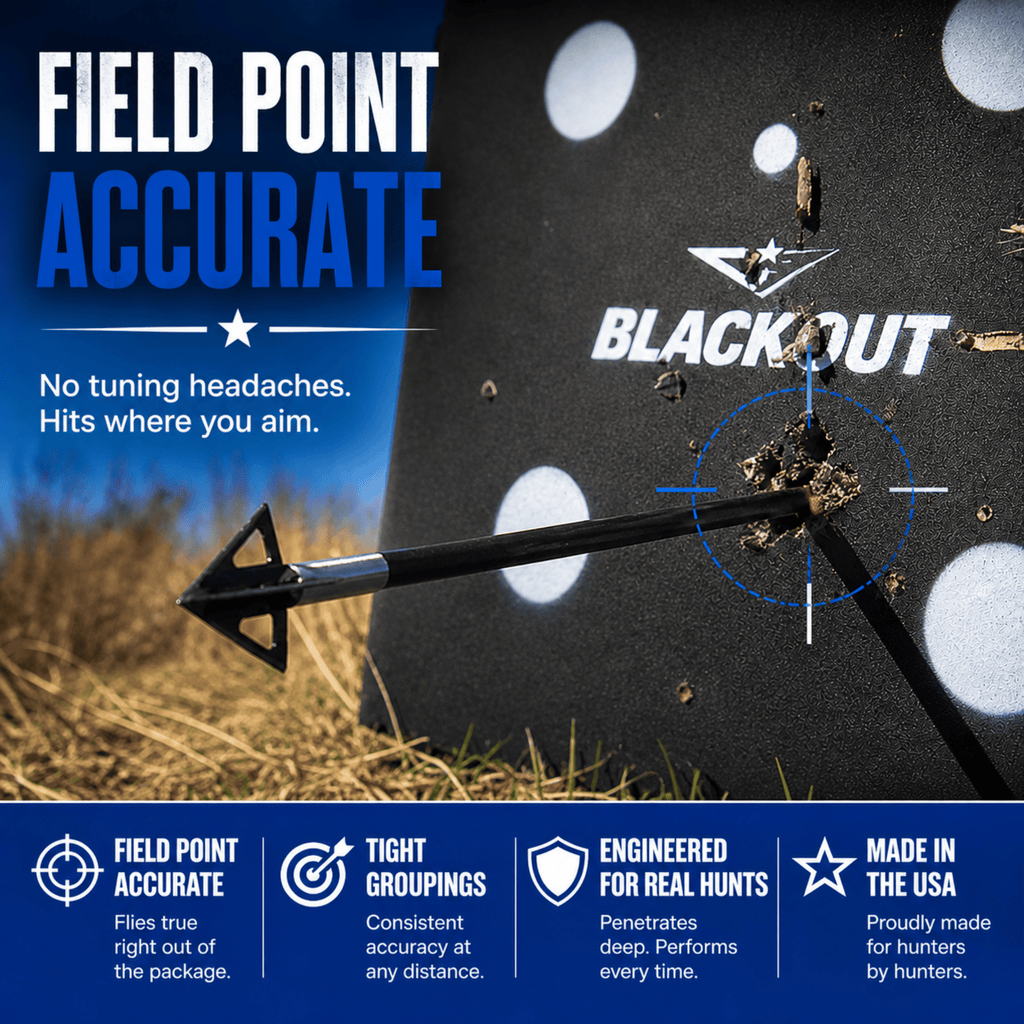 TOTA | 100 grain broadhead | 1-inch vented | fixed blade