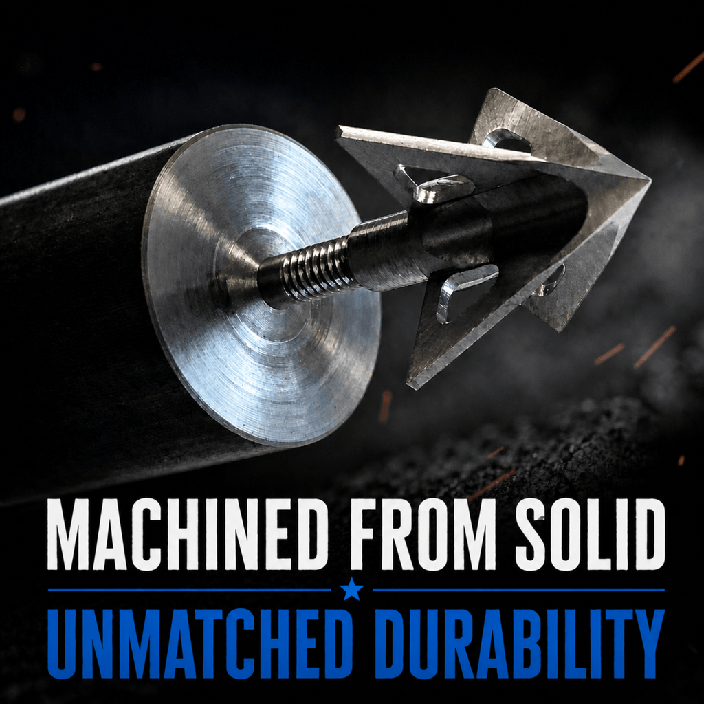 TOTA | 100 grain broadhead | 1-inch vented | fixed blade