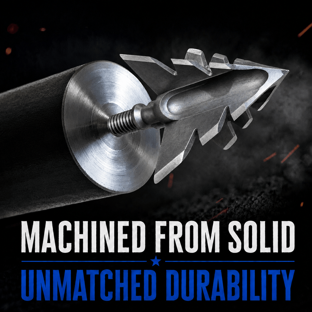 TOTA | 100 Grain Broadhead |Small Game and Turkey | Fixed Blade