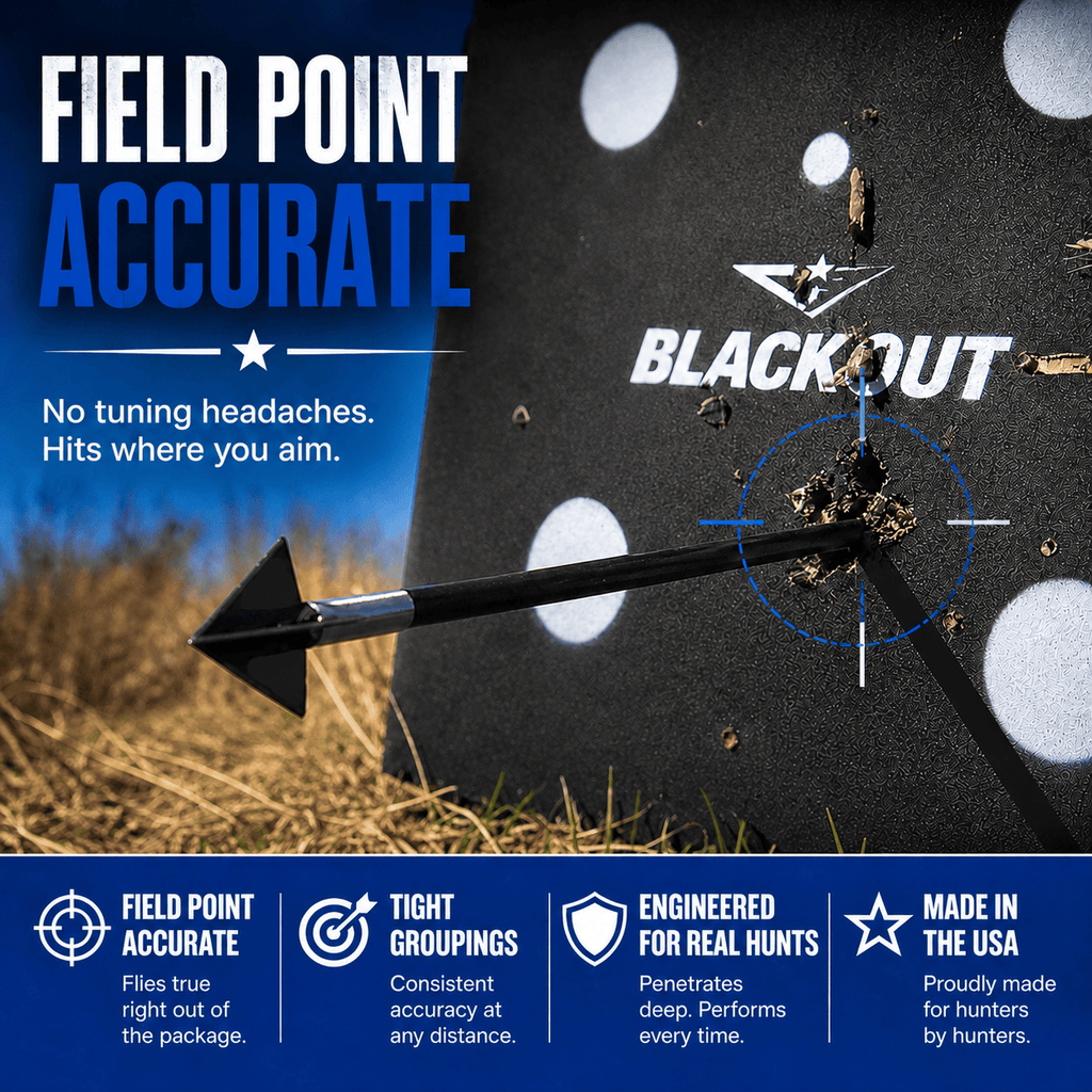 TOTA | 150 grain broadhead | 1-inch solid | fixed blade