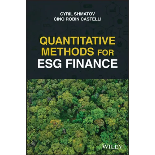 Quantitative Methods for Esg Finance - Hardcover