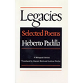 Legacies: Selected Poems - Paperback