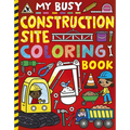 My Busy Construction Site Coloring Book - Paperback