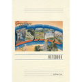 Vintage Lined Notebook Greetings from Idaho - Paperback