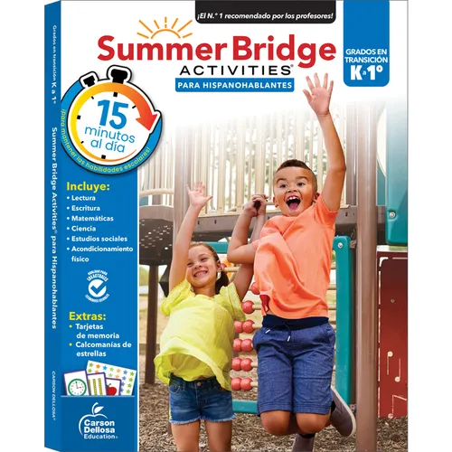 Summer Bridge Activities Spanish K-1, Grades K - 1 - Paperback