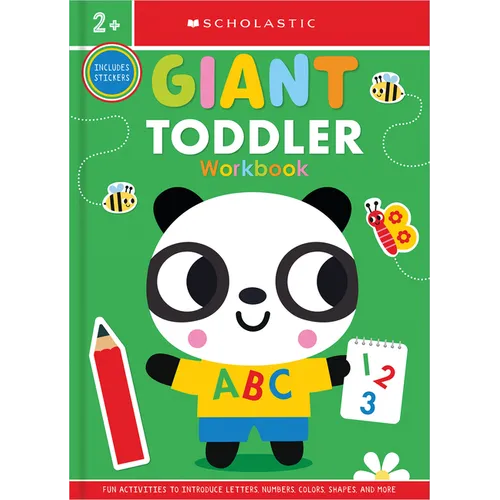 Giant Toddler Workbook: Scholastic Early Learners (Workbook) - Paperback
