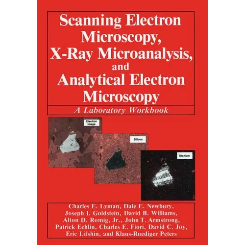 Scanning Electron Microscopy, X-Ray Microanalysis, and Analytical Electron Microscopy: A Laboratory Workbook - Hardcover