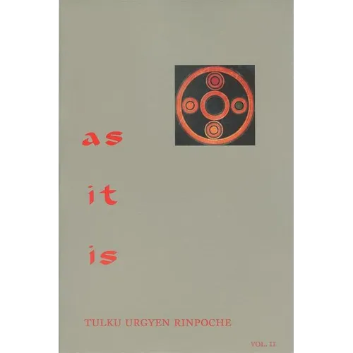 As It Is, Volume II - Paperback