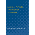 Laurence Nowell's Vocabularium Saxonicum - Paperback