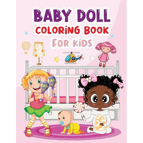 Baby Doll Coloring Book - Paperback