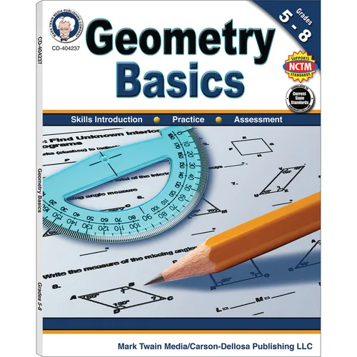 Geometry Basics, Grades 5 - 8 - Paperback