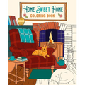 Home Sweet Home Coloring Book - Paperback