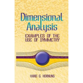 Dimensional Analysis: Examples of the Use of Symmetry - Paperback